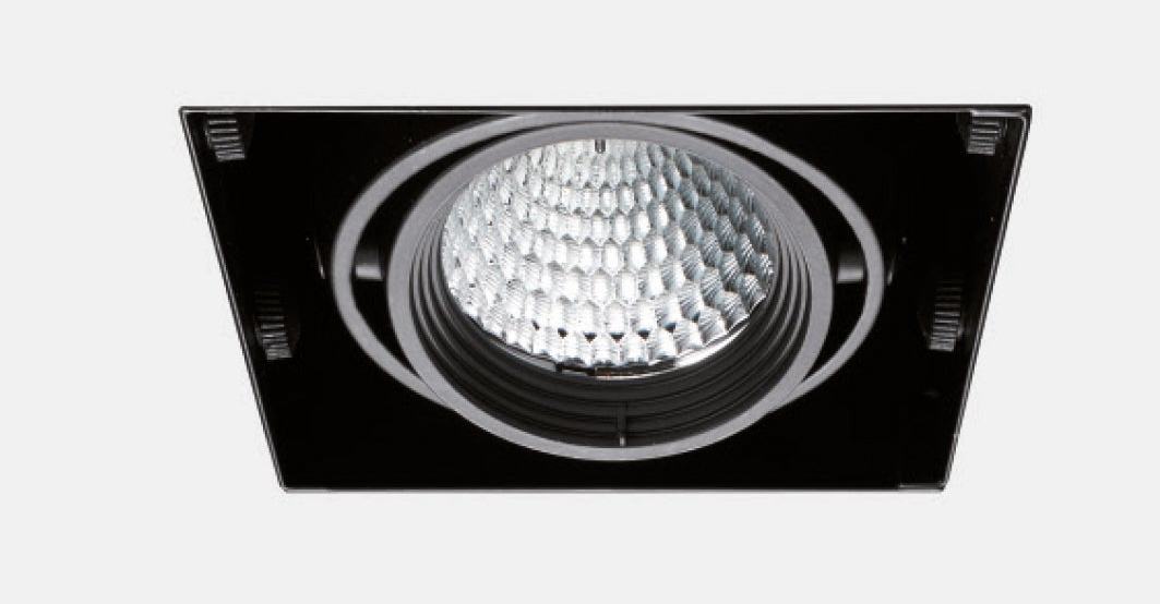 Faretto incasso 3 LUCI senza cornice da incasso applicazione in  contro soffitto per lampada MR16 (Copia) (Copia)